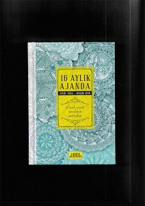 16 Aylık Ajanda - Çiçek Günlerin Getirdiği