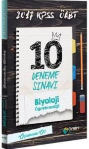 2017 KPSS ÖABT Biyoloji Öğretmenliği Çözümlü 10 Deneme Sınavı