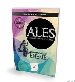 2019 ALES Dört Dörtlük 4 Deneme Sınavı Tamamı Çözümlü