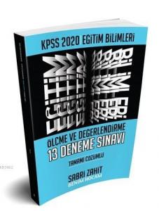 2020 Eğitim Bilimleri Ölçme ve Değerlendirme Tamamı Çözümlü 13 Deneme Benim Hocam Yayınları