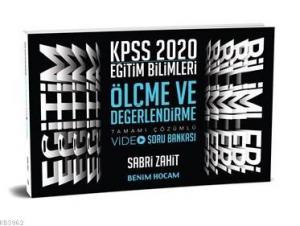 2020 Eğitim Bilimleri Ölçme ve Değerlendirme Video Soru Bankası Benim Hocam Yayınları
