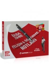 2020 KPSS Baba Zümre Gelişim ve Öğrenme Notları