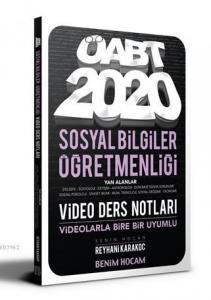 2020 ÖABT Sosyal Bilgiler Öğretmenliği Video Ders Notları Benim Hocam Yayınları