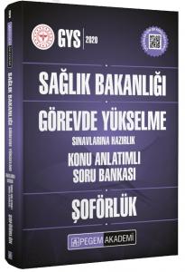 2020 Sağlık Bakanlığı Görevde Yükselme Sınavlarına Hazırlık Konu Anlatımlı Soru Bankası Şoförlük