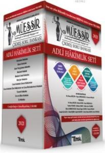 2021 Müessir Çıkmış Soru Bankası Adli Hakimlik Seti