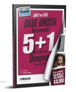 2021 Paragon ÖABT Farkındalık Serisi Çözümlü Okul Öncesi 5 Deneme +1 Eğitim Bilimleri Denemesi