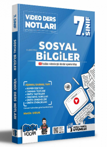2022 7.Sınıf Sosyal Bilgiler Video Ders Notları ( Konu Anlatımı )