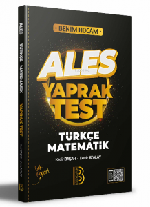 2022 ALES Türkçe - Matematik Yaprak Test