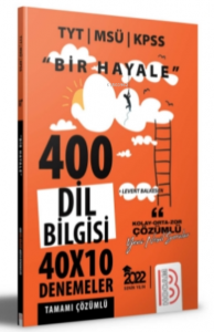 2022 Bir Hayale Serisi Dil Bilgisi Tamamı Çözümlü Deneme