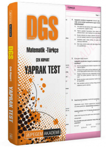 2022 DGS Çek Kopar Yaprak Test