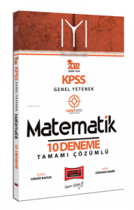 2022 KPSS Genel Yetenek Hedef Serisi IYI Matematik Tamamı Çözümlü 10 Deneme Sınavı