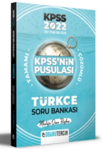 2022 KPSS'NİN Pusulası Türkçe Soru Bankası