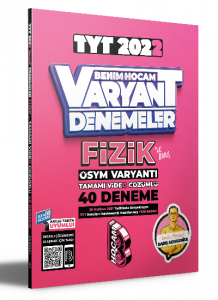 2022 TYT Fizik Tamamı Video Çözümlü 40 Deneme Sınavı Benim Hocam Yayınları
