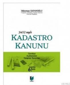 3402 Sayılı Kadastro Kanunu