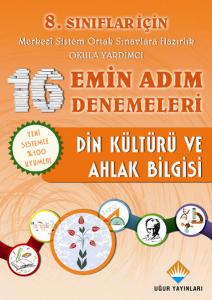 8. Sınıf 16 Emin Adım Din Kültürü ve Ahlak Bilgisi Denemeleri