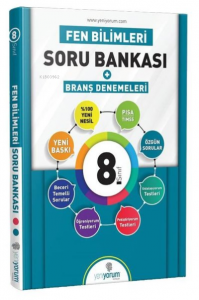 8.Sınıf Fen Bilimleri Soru Bankası Branş Denemeleri