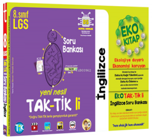 8. Sınıf İngilizce Eko Taktikli Soru Bankası