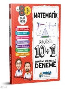 8. Sınıf LGS Matematik Tamamı Çözümlü Fasikül 10 Branş 1 Genel Deneme