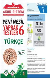 Akıllı Damla Türkçe Yeni Nesil Yaprak Testler-6. Sınıf