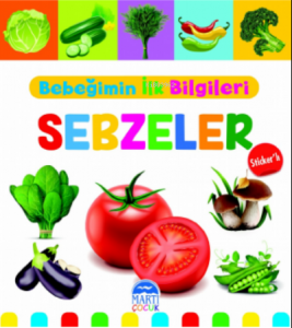Bebeğimin İlk Bilgileri - Sebzeler (Sticker'lı)