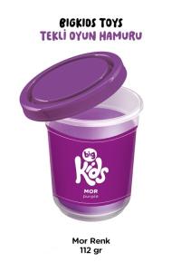Bigkids Toys / Mor - 12'li Oyun Hamuru (112 Gr)