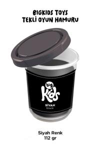 Bigkids Toys / Siyah - 12'li Oyun Hamuru (112 Gr)