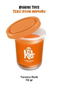 Bigkids Toys / Turuncu - 12'li Oyun Hamuru (112 Gr)