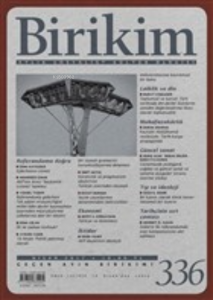 Birikim Aylık Sosyalist Kültür Dergisi Sayı: 336 Nisan 2017