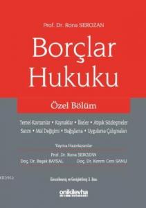 Borçlar Hukuku Özel Bölüm
