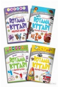 Boyayarak İngilizce Öğren Seti (4 Kitap)