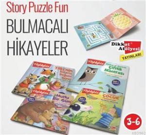 Bulmacalı Hikayeler Story Puzzle Fun - 4 Kitap Takım