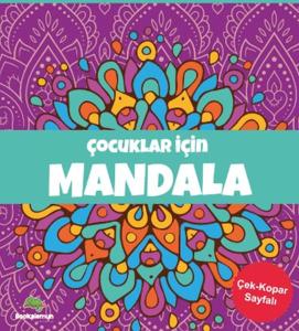 Çocuklar için Mandala - Mor