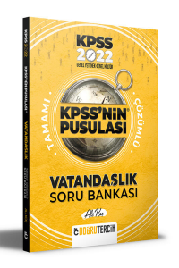 Doğru Tercih Yayınları 2022 KPSS'NİN Pusulası Vatandaşlık Soru Bankası