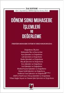 Dönem Sonu Muhasebe İşlemleri ve Değerleme