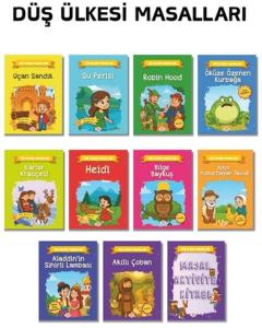 Düş Ülkesi Masalları Seti (10 Kitap +1 Aktivite Takım)