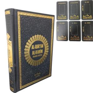 Hafız Boy Termo Deri Al Quran Al Karim Almanca Kuran Siyah (Ciltli)