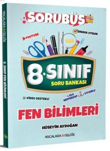 Hocalara Geldik Yayınları 8. Sınıf LGS Fen Bilimleri Soru Bankası Sorubüs Hocalara Geldik
