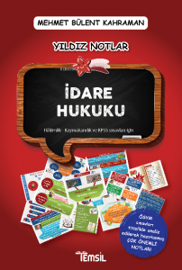 İdare Hukuku;Yıldız Notlar