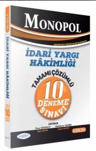 İdari Yargı Hakimliği - Tamamı Çözümlü 10 Deneme Sınavı
