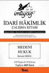 İmtiyaz - İdari Hakimlik Çalışma Kitabı - Medeni Hukuk