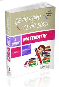 İnovasyon Yayınları 8. Sınıf LGS Matematik Çevir Konu Çevir Soru İncek Serisi İnovasyon