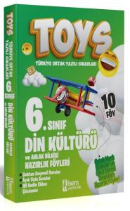 İsem Yayıncılık 2024 Toys 6. Sınıf Din Kültürü Ve Ahlak Bilgisi Hazırlık Föyleri