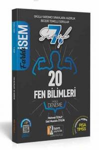 İsem Yayınları 7. Sınıf Fen Bilimleri 20 Deneme İsem
