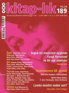 Kitap-lık Sayı: 189 / Ocak - Şubat 2017
