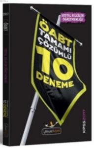 KPSS ÖABT Sosyal Bilgiler Öğretmenliği Tamamı Çözümlü 10 Deneme