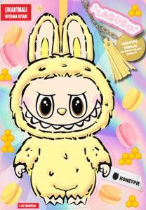 Labubu Honeypie Çılgın Koleksiyon – Çıkartmalı Boyama Kitabı