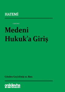 Medeni Hukuka Giriş