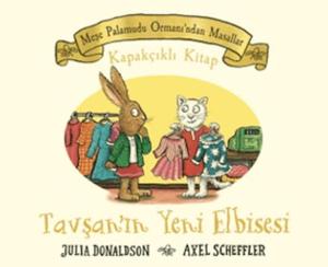 Meşe Palamutu Orman'ından Masallar Tavşan'ın Yeni Elbisesi - Kapakçıklı Kitap (Ciltli)
