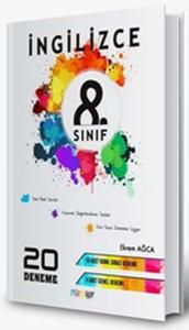 Mürekkep 8. Sınıf İngilizce 20 Deneme (Yeni)
