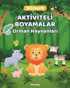 Orman Hayvanları Aktiviteli Boyamalar